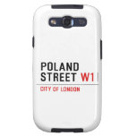 Poland Street  Samsung Galaxy S3 Cases