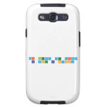 Mi lema de vida
 Be you Be happy  Samsung Galaxy S3 Cases