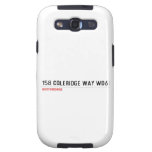 158 Coleridge Way  Samsung Galaxy S3 Cases