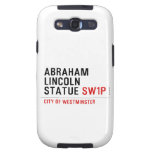 abraham lincoln statue  Samsung Galaxy S3 Cases