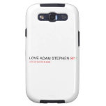 Love adam stephen  Samsung Galaxy S3 Cases