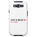 Jake is mean  Samsung Galaxy S3 Cases