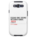 SQUAD ONE SOUND INTERNATIONAL   Samsung Galaxy S3 Cases