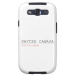 kaycee canasa  Samsung Galaxy S3 Cases