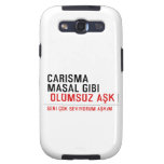 CaRiSMa  MaSaL GiBi   Samsung Galaxy S3 Cases