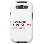 BASEMENT  APPROVED  Samsung Galaxy S3 Cases