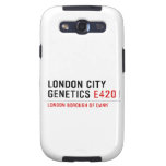LONDON city genetics  Samsung Galaxy S3 Cases
