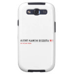 alexie kawehi decosta  Samsung Galaxy S3 Cases