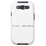 Figen Hocanın kimya defteri  Samsung Galaxy S3 Cases