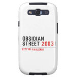 Obsidian Street  Samsung Galaxy S3 Cases