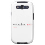 MONALİSA  Samsung Galaxy S3 Cases