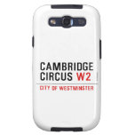 Cambridge Circus  Samsung Galaxy S3 Cases