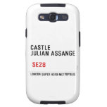 CASTLE  JULIAN ASSANGE    Samsung Galaxy S3 Cases