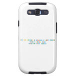 Hay gente buscando la felicidad y otros creandola
 
 Vive y permite vivir
 
 Vive tu vida deseada
 
   Samsung Galaxy S3 Cases