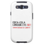 COCA-COLA LONDON EYE  Samsung Galaxy S3 Cases