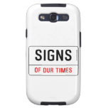 signs  Samsung Galaxy S3 Cases
