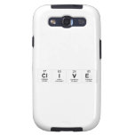 Clive  Samsung Galaxy S3 Cases