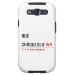 Rue  chocololo  Samsung Galaxy S3 Cases