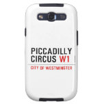 piccadilly circus  Samsung Galaxy S3 Cases