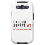 oxford street  Samsung Galaxy S3 Cases