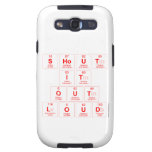 Shout
 It
 Out
 Loud  Samsung Galaxy S3 Cases