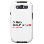 Carmen Bishop 22  Samsung Galaxy S3 Cases