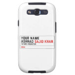 Your Name Ashhad  Samsung Galaxy S3 Cases