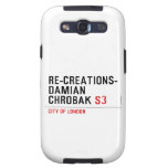 Re-creations- Damian  Chrobak  Samsung Galaxy S3 Cases