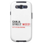 Ganja Street  Samsung Galaxy S3 Cases
