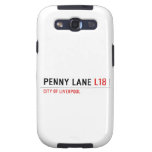 penny lane  Samsung Galaxy S3 Cases