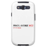 Brazil Avenue  Samsung Galaxy S3 Cases