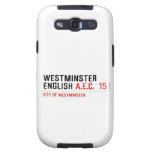 Westminster English  Samsung Galaxy S3 Cases
