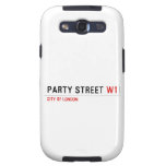 Party street  Samsung Galaxy S3 Cases