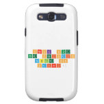 Check out
 The periodic
 TABLE on
 Safari!  Samsung Galaxy S3 Cases