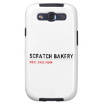 SCRATCH BAKERY  Samsung Galaxy S3 Cases