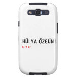 HÜLYA ÖZGÜN  Samsung Galaxy S3 Cases