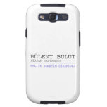 BÜLENT BULUT  Samsung Galaxy S3 Cases