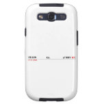 COLLEN.             KA.                 ATHINY  Samsung Galaxy S3 Cases