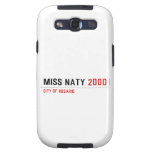 Miss Naty  Samsung Galaxy S3 Cases