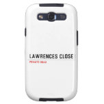 Lawrences CLose  Samsung Galaxy S3 Cases