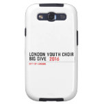 London Youth Choir Big Give   Samsung Galaxy S3 Cases