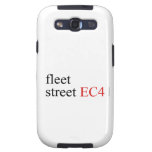 fleet  street  Samsung Galaxy S3 Cases