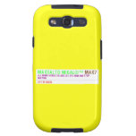 MAXSALTO MIGAL®™  Samsung Galaxy S3 Cases