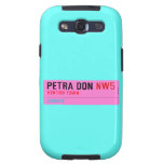 petra don  Samsung Galaxy S3 Cases
