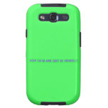 keep calm and just be yourself  Samsung Galaxy S3 Cases