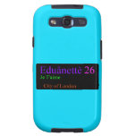 Eduånettè  Samsung Galaxy S3 Cases