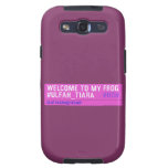 WELCOME TO MY FROG #ULFAH_TIARA     Samsung Galaxy S3 Cases