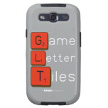 Game
 Letter
 Tiles  Samsung Galaxy S3 Cases