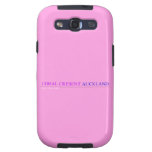 coral cresent  Samsung Galaxy S3 Cases