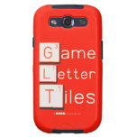 Game
 Letter
 Tiles  Samsung Galaxy S3 Cases